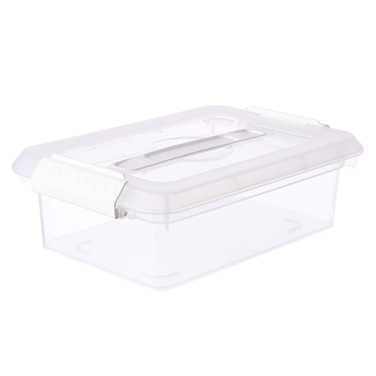 6 Pack: 3.4qt. Storage Bin with Lid by Simply Tidy™